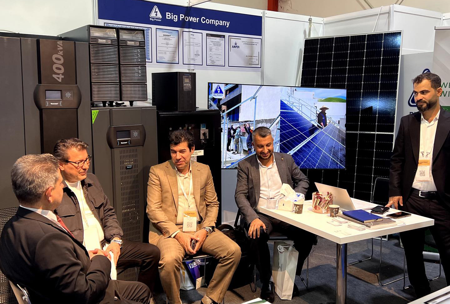 Bigpower in Construction and Industry Exhibition in Erbil